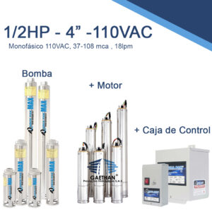 Bomba Sumergible 1/2 HP