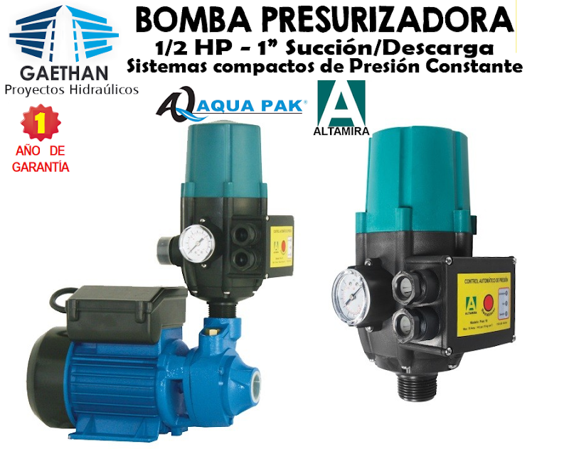 Presurizador LOTUS55 + Tanque XLB