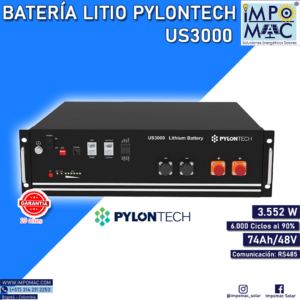 Batería Litio Pylontech US3000 48V 74Ah