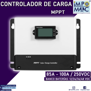 Controlador de Carga Solar MPPT 85-100A 250VDC